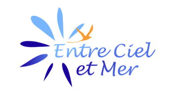 Logo pour hébergement de tourisme Entre Ciel et Mer Logo pour gîte et chambres d'hôtes à La Réunion