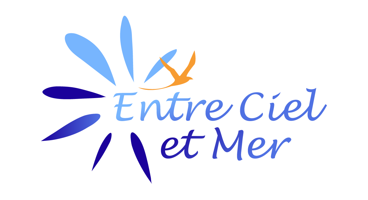 Logo pour hébergement de tourisme Entre Ciel et Mer Logo pour gîte et chambres d'hôtes à La Réunion